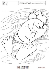 Su-Samuru boyama sayfaları